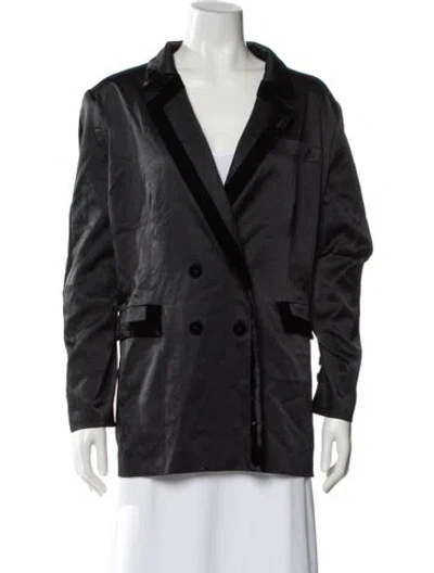 Pre-owned Emily Mccarthy Blazer W/ Tags In Black