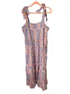 EMILY MCCARTHY BOW MAXI DRESS IN BOW BOYALTY