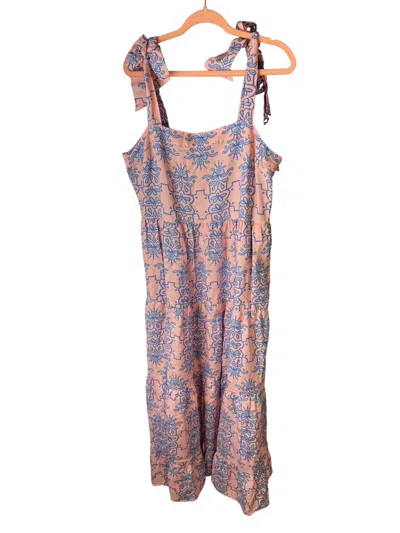 Emily Mccarthy Bow Maxi Dress In Bow Boyalty In Multi