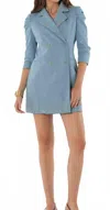 Emily Mccarthy Bradshaw Dress In Blue In Blue
