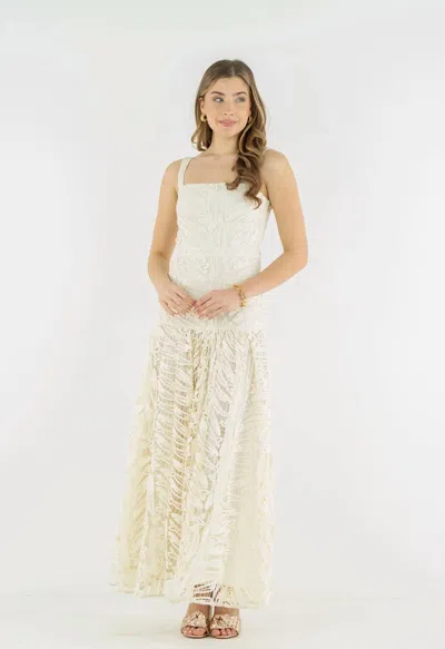 Emily Mccarthy Brigitte Maxi Dress In Alici In Animal Print