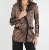 Emily Mccarthy Bristol Blazer In Lady Leopard In Multi