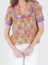 Emily Mccarthy Cameron Top In Citrus Grove In Multi