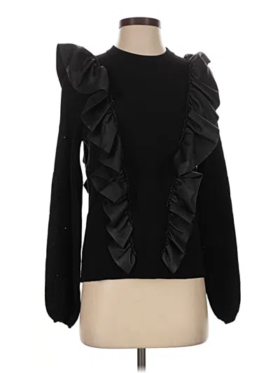 Pre-owned Emily Mccarthy Cardigan Sweater In Black