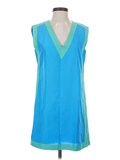 Emily Mccarthy Casual Dress In Blue