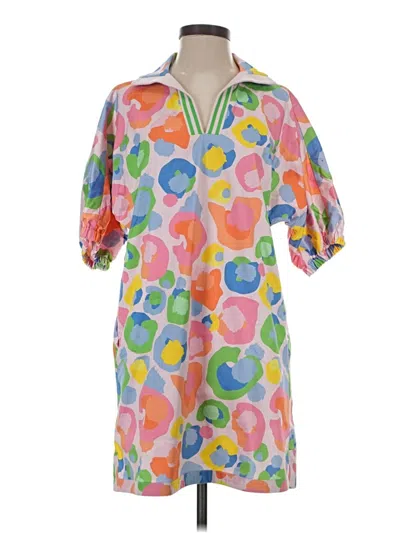 Pre-owned Emily Mccarthy Casual Dress In Orange