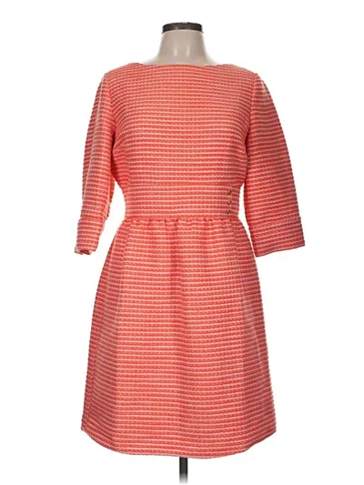 Pre-owned Emily Mccarthy Casual Dress In Orange