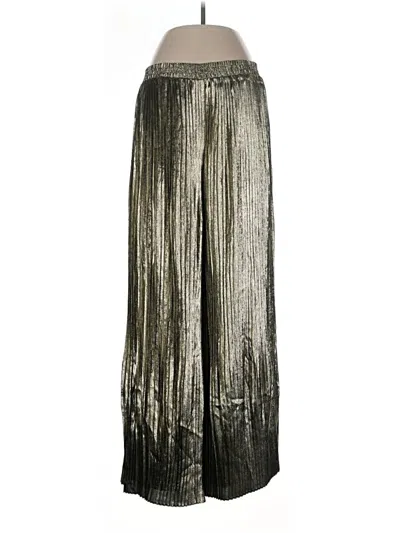Pre-owned Emily Mccarthy Casual Pants In Gold