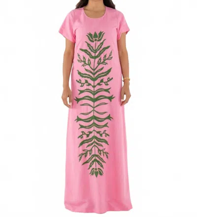 Emily Mccarthy Cornellia Dress In Rose In Pink