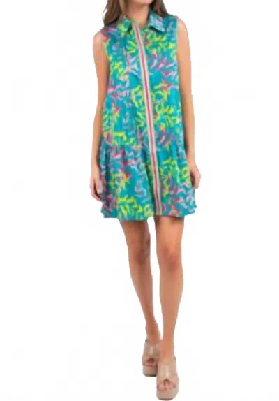 Emily Mccarthy Daisy Dress In Floret In Multi