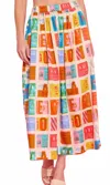 Emily Mccarthy Danny Skirt In Multi In Multi