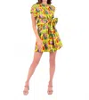 Emily Mccarthy Del Mar Sheath Dress In Peekaboo In Multi