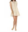 Emily Mccarthy Dolce Dress In Piazza Stripe In Multi