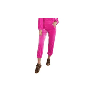 Emily Mccarthy Downtown Jogger In Fuchsia Fedora In Pink