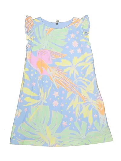 Pre-owned Emily Mccarthy Kids' Dress In Blue
