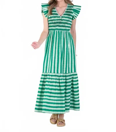 EMILY MCCARTHY GRACE MAXI DRESS IN MIST GREEN
