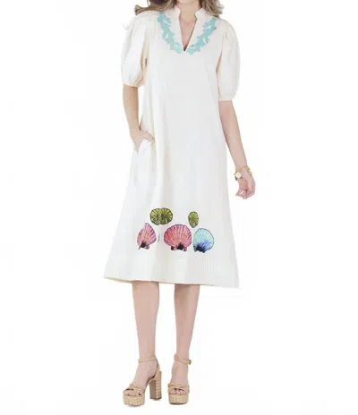 Emily Mccarthy Hampton Dress In Seaside In White