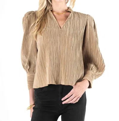 Emily Mccarthy Hampton Top In Lark