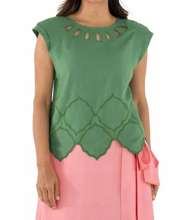 Emily Mccarthy Hatti Tank In Green