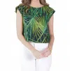 Emily Mccarthy Hatti Tank Top In Bellamy Palm In Green