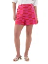 Emily Mccarthy Saylor Short In Sunset Stripe In Pink