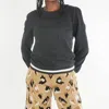 Emily Mccarthy Julia Pullover Sweater In Black