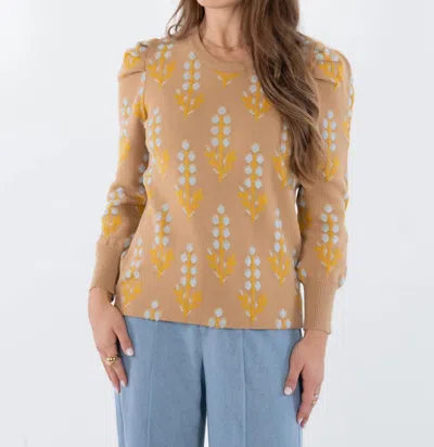 EMILY MCCARTHY JULIA SWEATER IN BEIGE