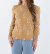 Emily Mccarthy Julia Sweater In Bluebonnet In Multi
