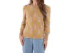 Emily Mccarthy Julia Sweater In Bluebonnet In Multi