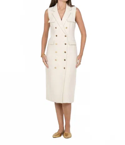 Emily Mccarthy Kelly Dress In Winter White