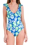 EMILY MCCARTHY LOLA ONEPIECE SWIMSUIT IN CHEETAH DECO PALM