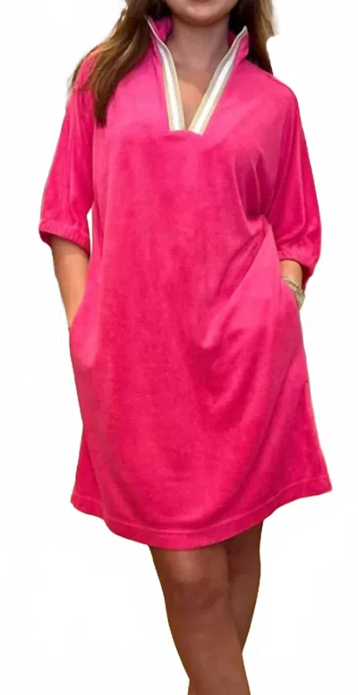 Emily Mccarthy Poppy Cabaret Dress In Pink