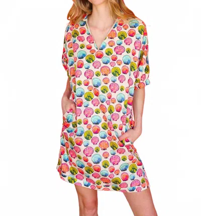 Emily Mccarthy Poppy Dress In North Beach In Multi
