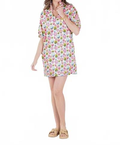 Emily Mccarthy Poppy Dress In North Beach Voile In Pink