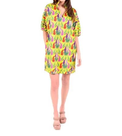 Emily Mccarthy Poppy Dress - Peekaboo In Yellow