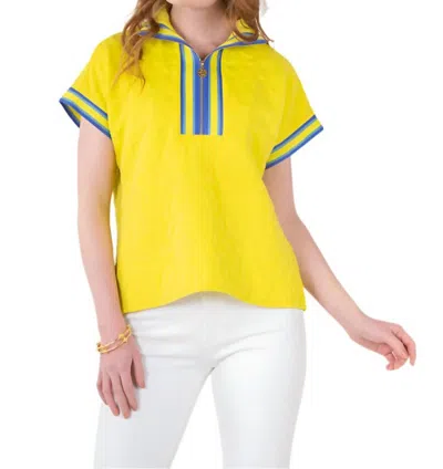 EMILY MCCARTHY POPPY PULLOVER IN KEY LIME CHEETAH