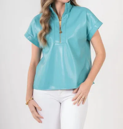 Emily Mccarthy Poppy Pullover In Seaglass