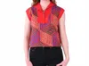 Emily Mccarthy Poppy Pullover Sweater Vest In Vintage Monogram In Multi