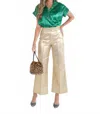 Emily Mccarthy Poppy Pullover Top In Jolly Green