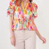 Emily Mccarthy Posey Top In Sunday Morning In Multi