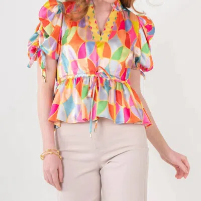 Emily Mccarthy Posey Top In Sunday Morning In Multi