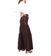 Emily Mccarthy Ruffle Flare Pant In Java In Multi