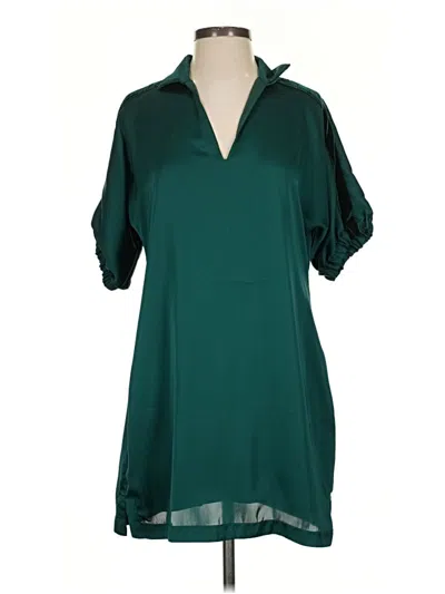 Pre-owned Emily Mccarthy Short Sleeve T-shirt In Green