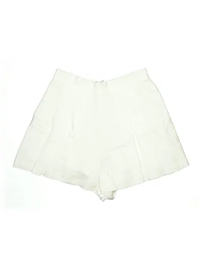 Pre-owned Emily Mccarthy Shorts In White