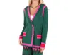 Emily Mccarthy Sloan Sweater Blazer In Jellybean In Green