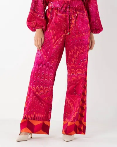 Emily Mccarthy Slumber Wide Leg Pants In Venetian In Multi