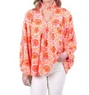 Emily Mccarthy Stella Top Floral Crochet In Orange In Orange