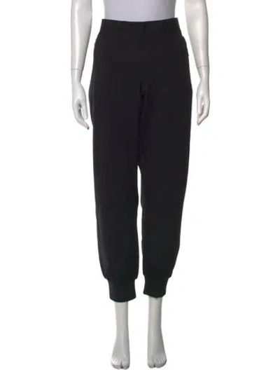 Pre-owned Emily Mccarthy Straight Leg Pants W/ Tags In Black