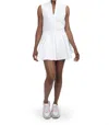 Emily Mccarthy Sydney Skirt In White Scuba In Multi