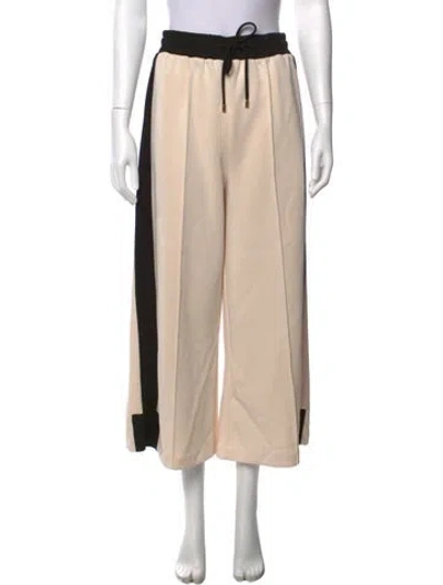 Pre-owned Emily Mccarthy Wide Leg Pants In Neutral